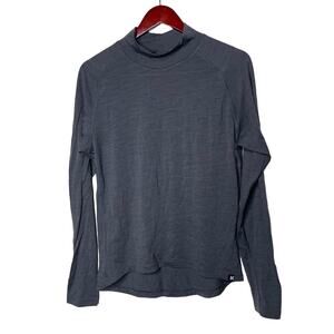 Katusha Turtleneck Long Sleeve Cycling  wool blend Jersey Gray XL